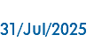  31/Jul/2025